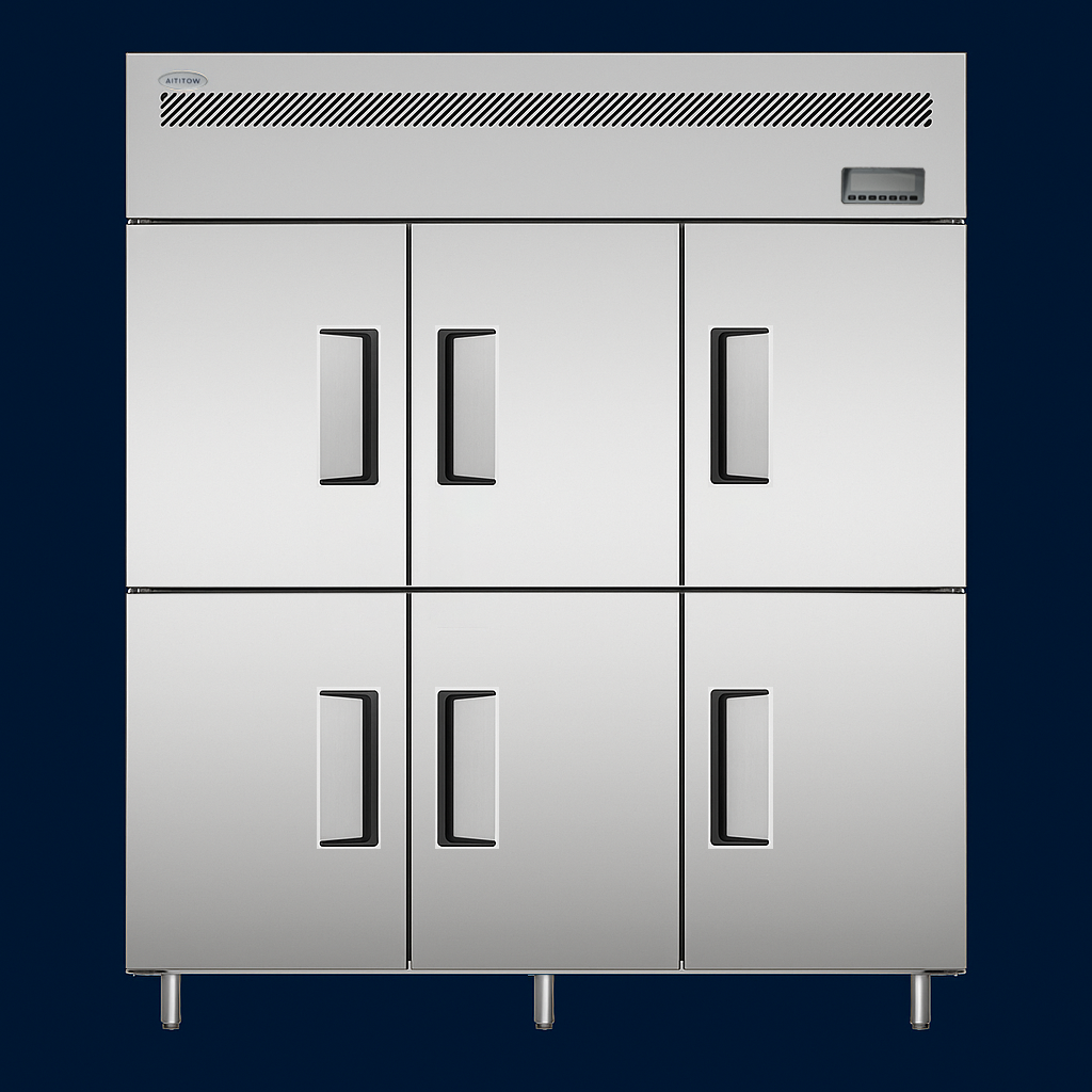 Six Half Door Refrigerator