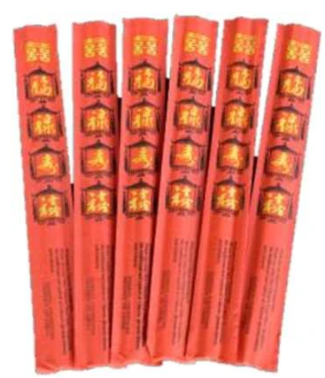Red Bamboo Chopsticks 1000/cs