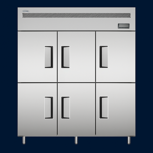 Six Half Door Refrigerator