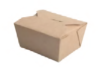 Paper Food Boxes 66oz 7.75"x5.5"x2.5" 200/cs