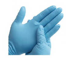 Nitrile Blue Powder Free Gloves  1000/cs