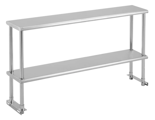 Stainless Steel Overshelf 72"